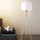 Contemporary Metal Three Legged Floor Lamp