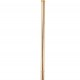 Ivory Ceramic/Brass Floor Lamp 60"