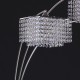3 Crystal Inspirational Arch Floor Lamp 84"
