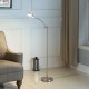 Tinsley Silver Integrated Led Task Floor Lamp 54"