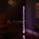 Exposed Multi-Colored Rope Led Namiri Column Floor Lamp W/ Wireless Remote Control 49"