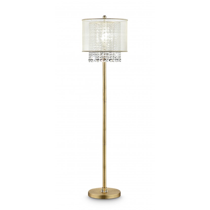 Bhavya Crystal Floor Lamp 65"