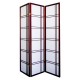 Girard 3 Panel Room Divider - Cherry