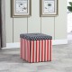 Patriotic Storage Ottoman + 1 Extra Seating 18"