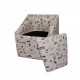 Modern kids Print Sloped Arm Storage Seating Chair 21.75"