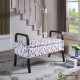 Cherry Blossom Wooden Arm Storage Bench 23.25" Cherry Blossom Wooden Arm Storage Bench 23.25"