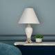 Ceramic Table Lamp - Ivory 22"