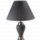 Ceramic And Metal Table Lamp - Silver/Gray 27"