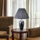 Ceramic Table Lamp - Black 26"