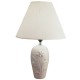 Ceramic Table Lamp - Ivory 26"