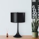 Black Metal Table Lamp