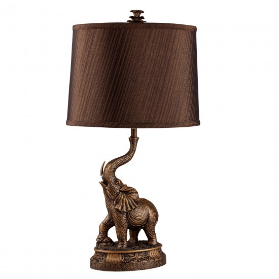 Bronze Elephant Table Lamp 27