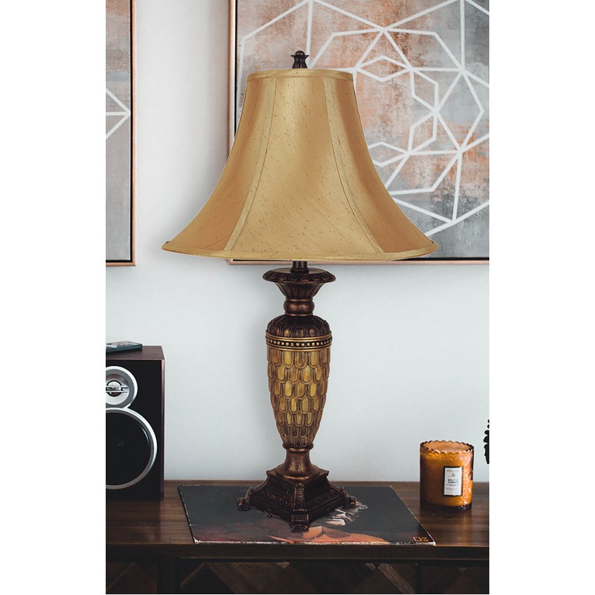 Classic Small Table Lamp - Honey