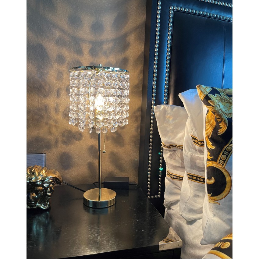 Deco Glam Gold Table Lamp 20.25"