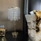 Deco Glam Gold Table Lamp 20.25"