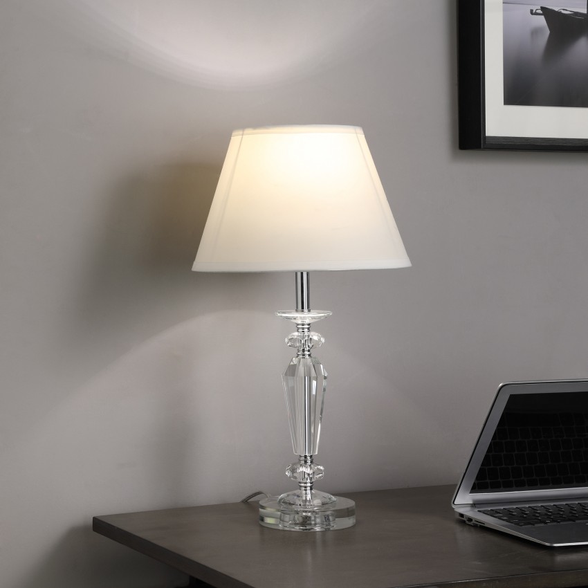 Ashford Crystal Table Lamp 21.5"