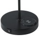 Sterling Matte Non-Gloss Black Table Lamp W/ Wireless Charging Station And Usb Port 20.75" Sterling Matte Non-Gloss Black Table Lamp W/ Wireless Charging Station And Usb Port 20.75"