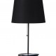 Sterling Matte Non-Gloss Black Table Lamp W/ Wireless Charging Station And Usb Port 20.75"