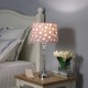 Ariel Heart Crystal Stacked Orb Table Lamp 22"