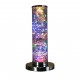 Exposed Multi-Colored Rope Led Namiri Column Table Lamp 13"