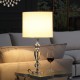 Cale Cut-Crystal Modern Table Lamp 23.5"