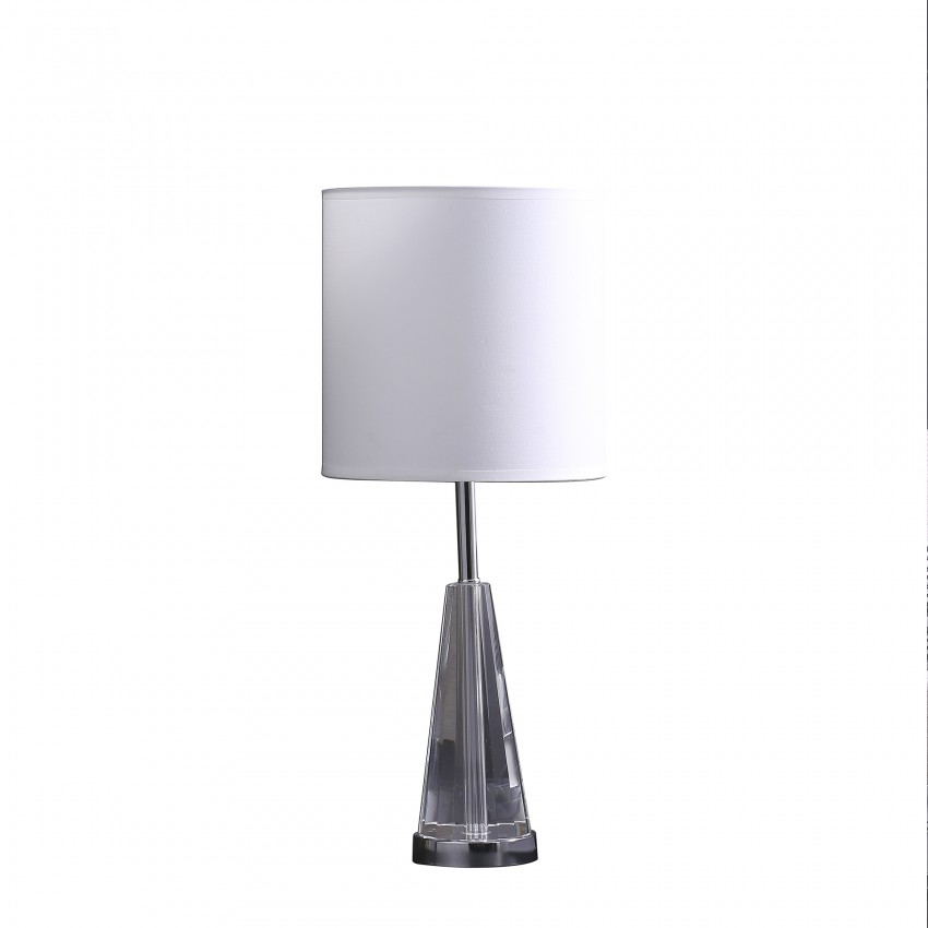 Elli Prism Cone Shape Crystal Table Lamp 21.5"