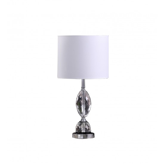 Georgia Pear Cut-Crystal Modern Table Lamp 23.75