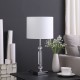 Elon Cut Crystal Column Modern Table Lamp 19.75" Elon Cut Crystal Column Modern Table Lamp 19.75"