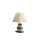 Coastal Darya 5 Stacked Pebble Ceramic Table Lamp 17.5"