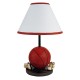 Kids Basketball Resin Table Lamp 15"