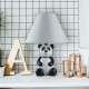 Kids Panda Ceramic Table Lamp 14"